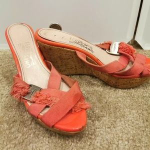 Salvatore Ferragamo Open Toe Sandals heels 7B